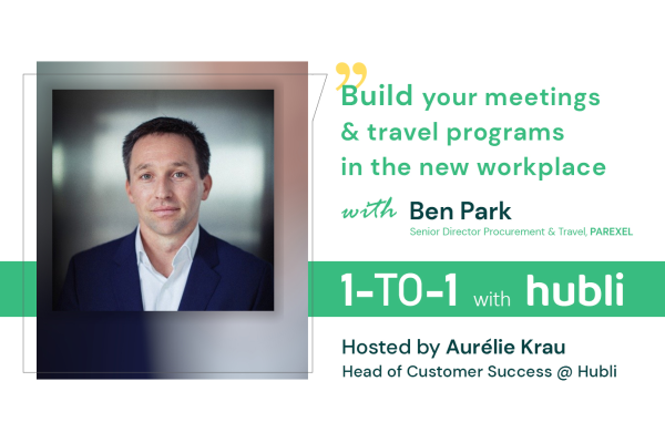 1-to-1 with Ben Park, Senior Director Procurement & Travel @ Parexel